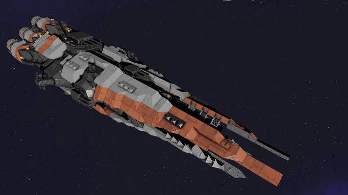 ISF London-Class Corvette — Space Engineers Steam Workshop preview image