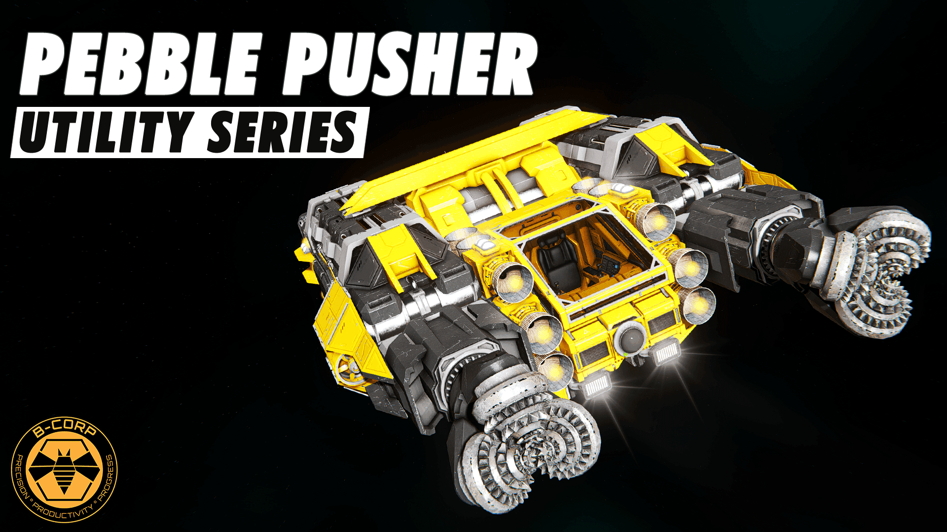 B-Corp Utility Series -Pebble Pusher — Space Engineers Workshop preview