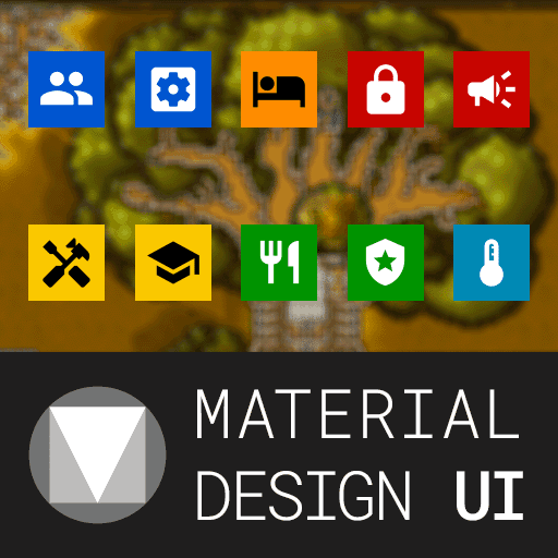 Material Design UI — Prison Architect Workshop preview