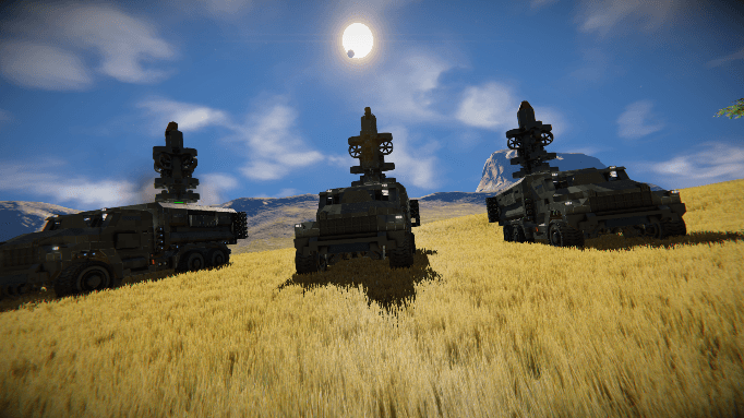 V2+1 Truck SN6 MISSIL GUIDÉE_4 — Space Engineers Workshop preview