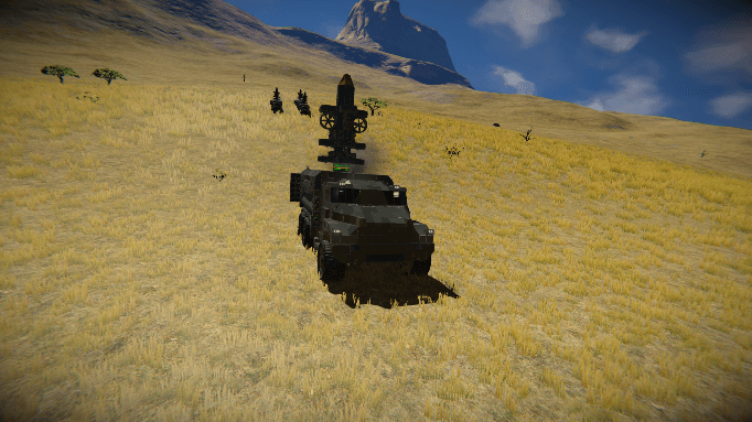 non charge V2 Truck SN6 MISSIL GUIDÉE_4 — Space Engineers Workshop preview