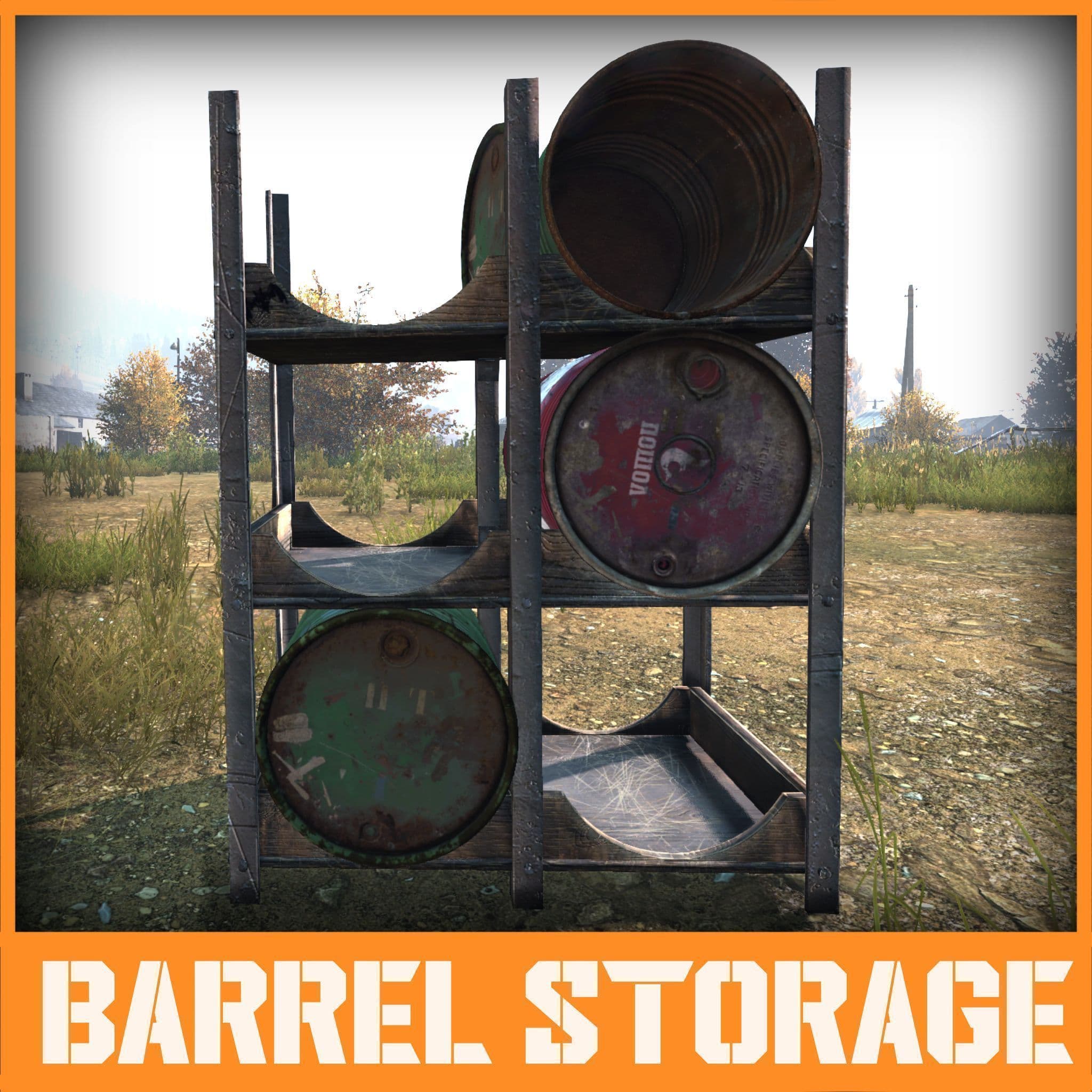 INVICTUZ_Barrel_Storage — DayZ Steam Workshop preview image