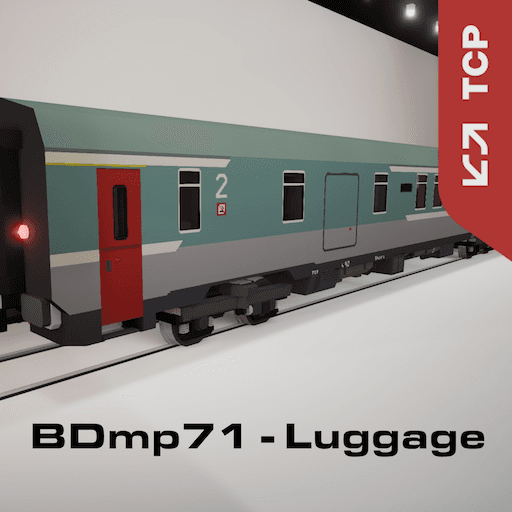 71 Series Luggage Car - BDmp71 — Stormworks: Build and Rescue Workshop preview