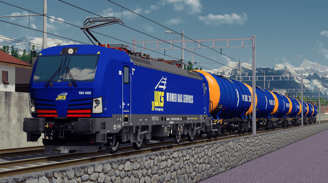 Vectron WRS 193 Tanker train (Wascosa) — Cities: Skylines Steam Workshop preview image