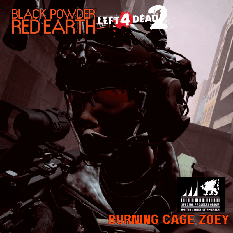 BPRE lookin ahh || Burning Cages Zoey — Left 4 Dead 2 Workshop preview