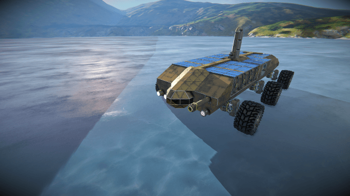 Těžička — Space Engineers Workshop preview
