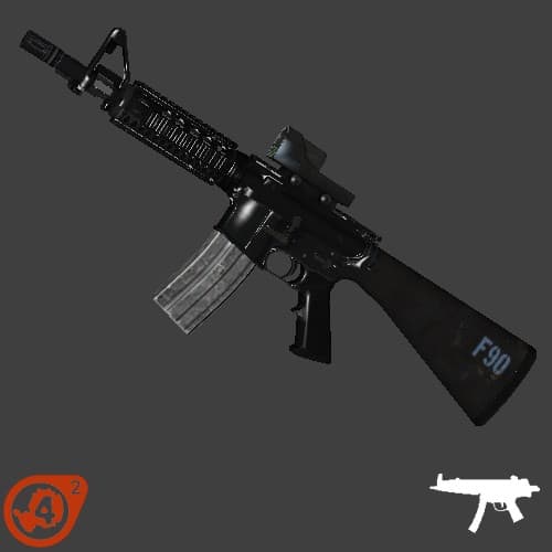 M16A3 Carbine (MP5) — Left 4 Dead 2 Steam Workshop preview image