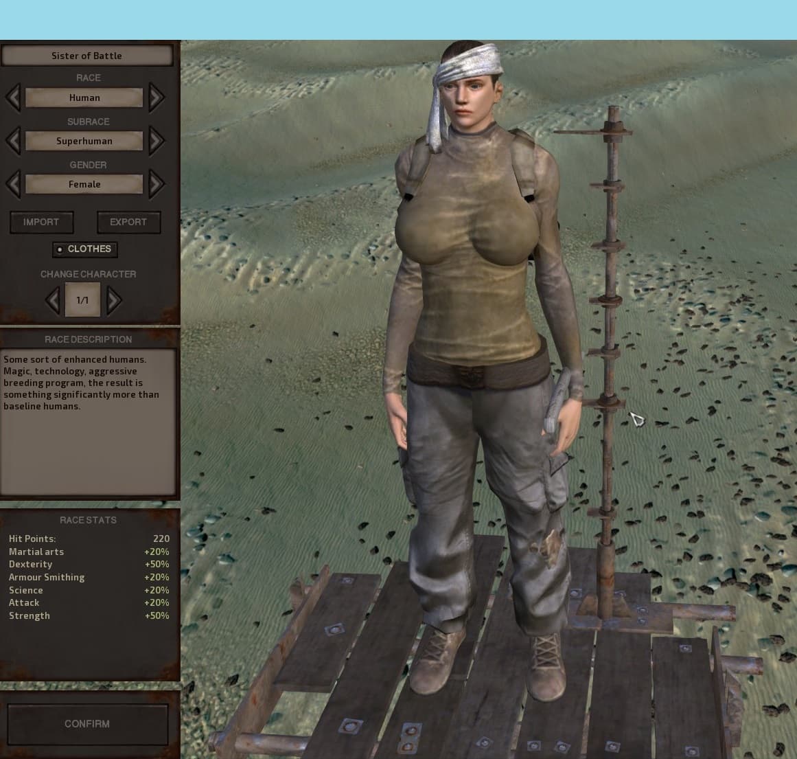 Superhuman Race — Kenshi Steam Workshop preview image