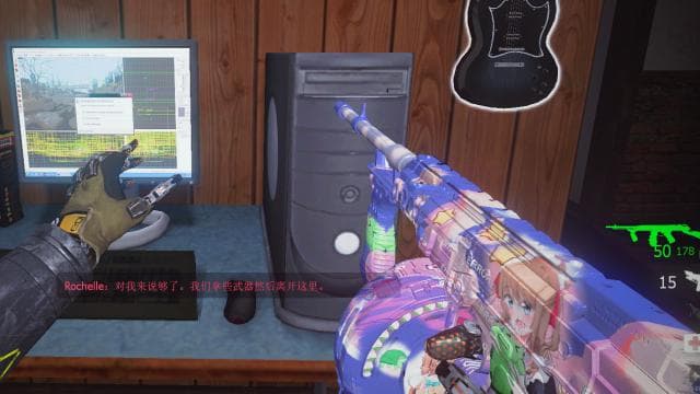 COD:Advanced Warfare Neuro-Sama theme ASM1 Speakeasy Replace Uzi — Left 4 Dead 2 Steam Workshop preview image