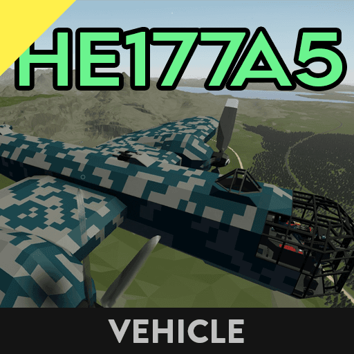 Taters HE177A5 German Bomber — Stormworks: Build and Rescue Steam Workshop preview image