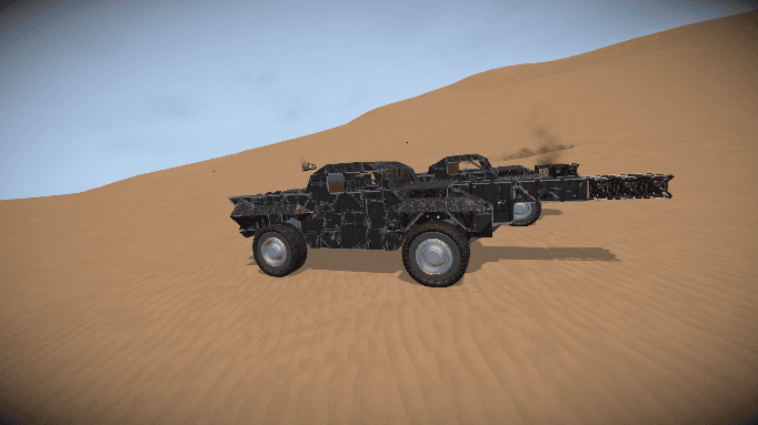 BAJA Truck KAMIKAZ LONG — Space Engineers Steam Workshop preview image