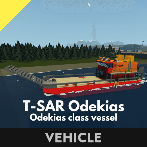 T-SAR Odekias Amphibious rescue vehicle — Stormworks: Build and Rescue Workshop preview