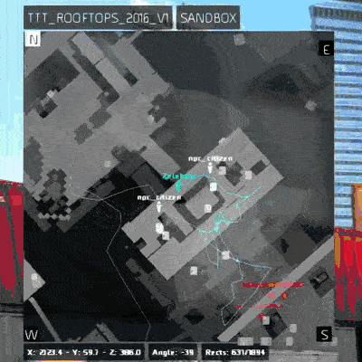 3D Minimap (Navmesh based) — Garry's Mod Steam Workshop preview image