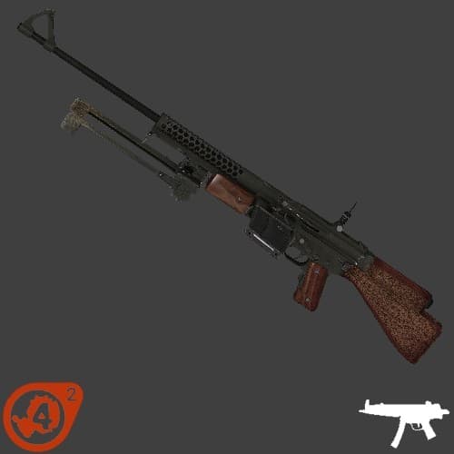 M1941 Johnson LMG (MP5)
 — Left 4 Dead 2 Steam Workshop preview image