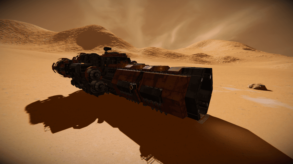 The Dune Ox (Planetary Hauler) — Space Engineers Workshop preview