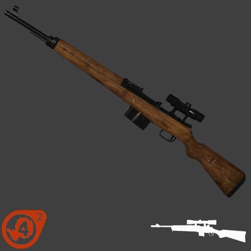Gewehr 43 w/. ZF-4 (Hunting Rifle) — Left 4 Dead 2 Steam Workshop preview image