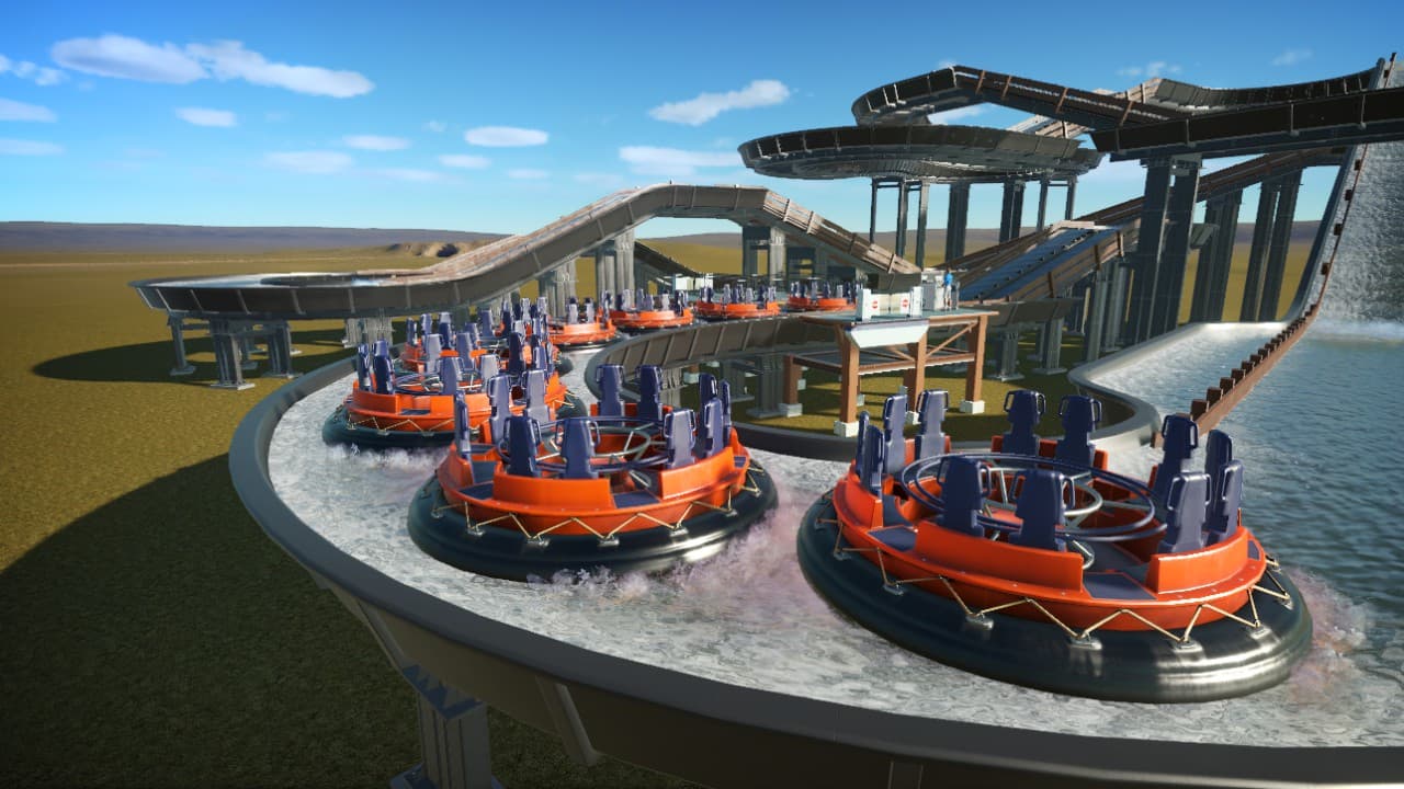 ROCKY RAPIDS — Planet Coaster Workshop preview