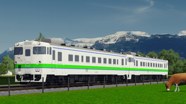 JR Hokkaido Kiha 40-700 (2 Cars) — Cities: Skylines Steam Workshop preview image