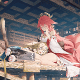 原神 八重神子 绮良良 — Wallpaper Engine Workshop preview