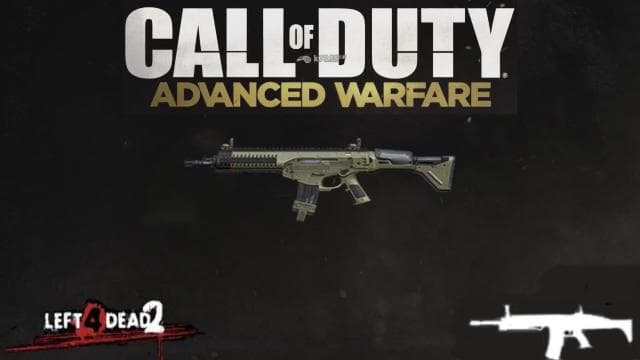 COD:AW ARX-160 No scope(Scar) — Left 4 Dead 2 Steam Workshop preview image