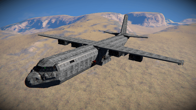 AC-130 Spectre II — Space Engineers Workshop preview