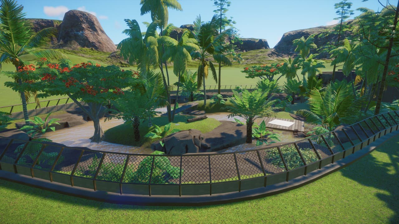 Bush Dog Habitat — Planet Zoo Steam Workshop preview image