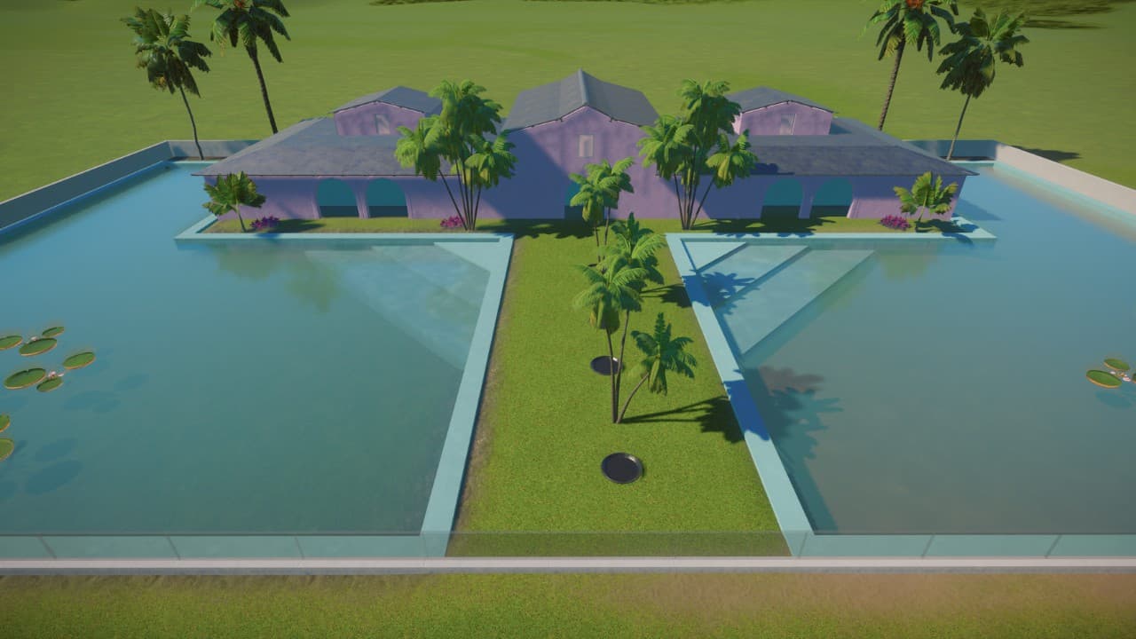 Starter American Flamingo Habitat — Planet Zoo Steam Workshop preview image
