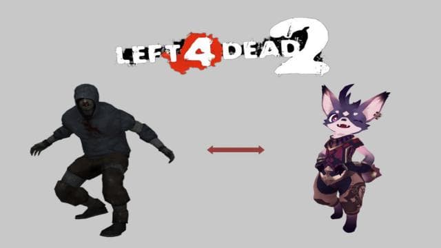 Hunter as Astra — Left 4 Dead 2 Steam Workshop preview image