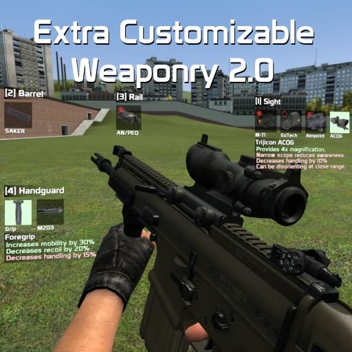 Extra Chuck's Weaponry 2.0 — Garry's Mod Steam Workshop preview image
