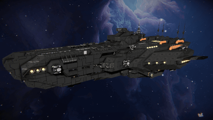 Hawk class Exploration Frigate — Space Engineers Workshop preview