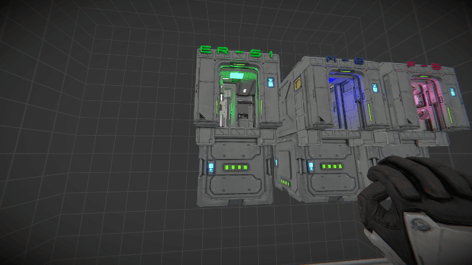 Emergengy Radiation Shower 1 — Space Engineers Workshop preview