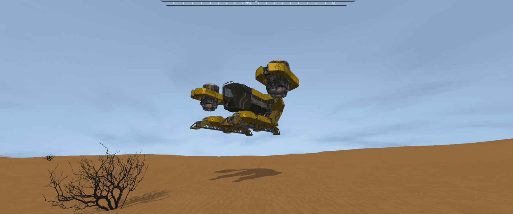 Mosquito do Deserto — Space Engineers Workshop preview