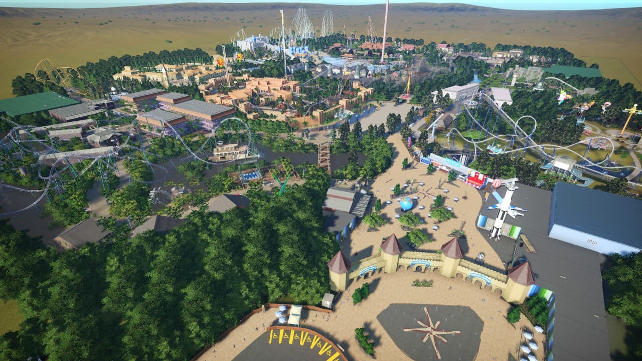 Carolina Kingdom  Benson, NC — Planet Coaster Steam Workshop preview image