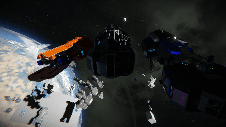 AAT Proto Freighter Refit — Space Engineers Steam Workshop preview image