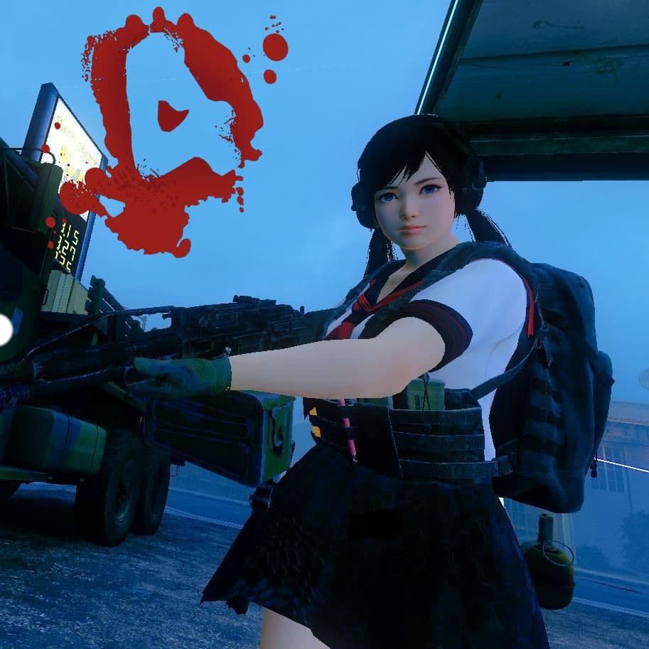 DOAXVV Kokoro 心- Sailer Uniform/Armed 武装化水手服/武装JK Replace Zoey — Left 4 Dead 2 Steam Workshop preview image