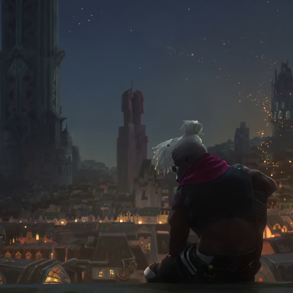 【4K】Arcane Season 2 Episode 7. 9  Ekko&Jinx 双城之战第二季 艾克x金克丝 — Wallpaper Engine Steam Workshop preview image