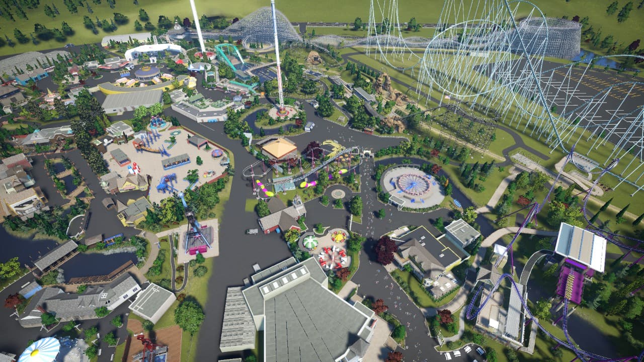 Six Flags Carolina Kingdom — Planet Coaster Workshop preview