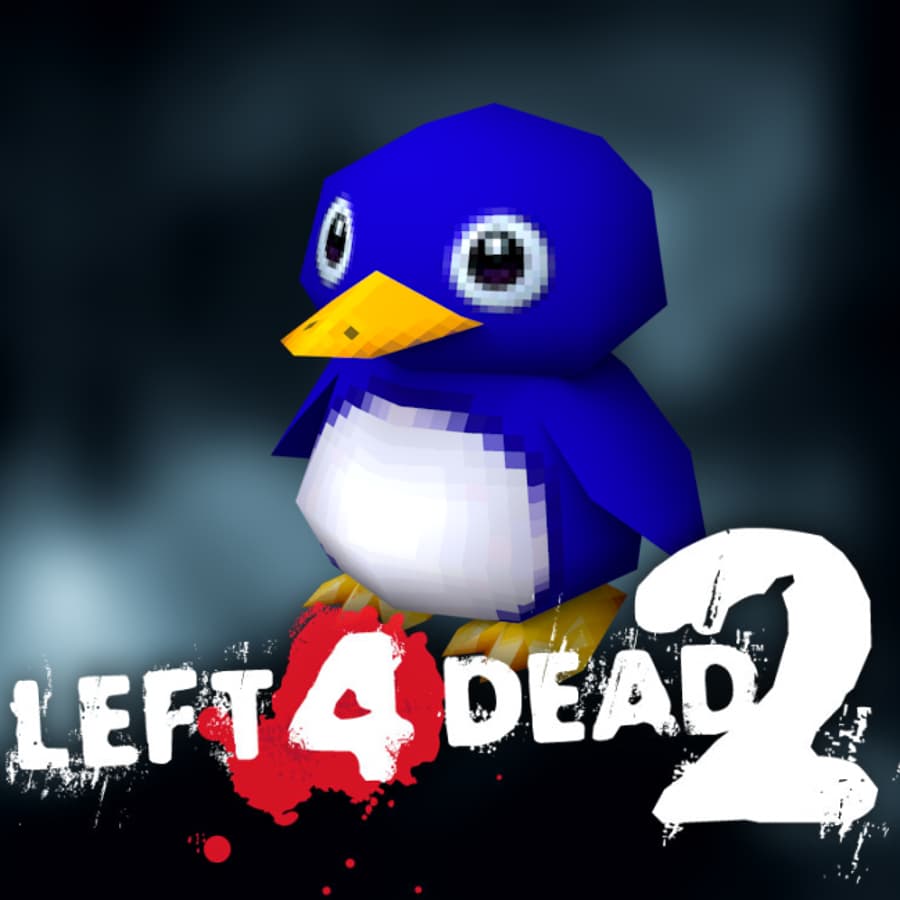 Penguin Child Replace Gnome (COMM)
 — Left 4 Dead 2 Steam Workshop preview image