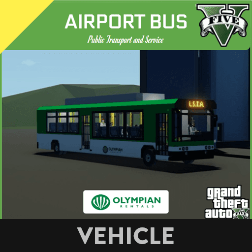 Grand Theft Auto V Airport Bus — Stormworks: Build and Rescue Workshop preview