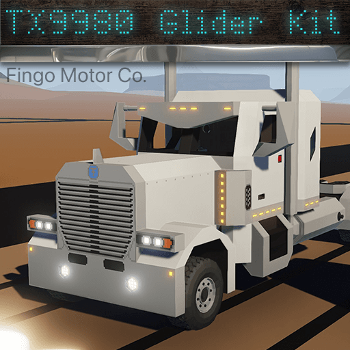 2026 Fingo TX 9980 Glider Kit | Long Hood Semi Truck — Stormworks: Build and Rescue Workshop preview
