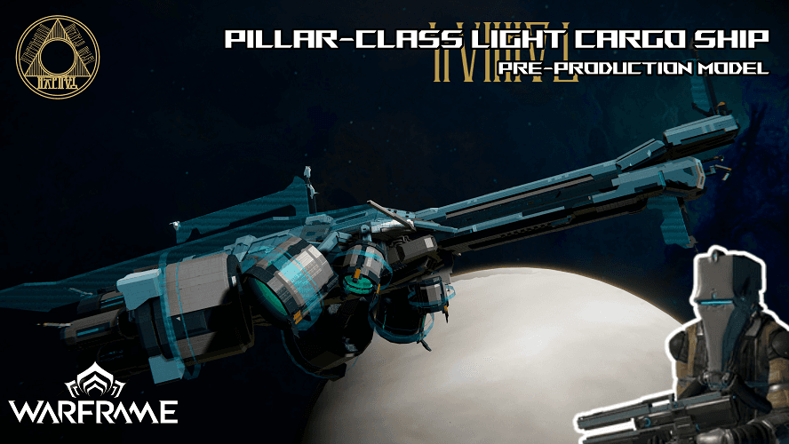 [Warframe] Corpus Pillar-Class Light Cargo Ship - Pre-production Model (Vanilla) 1:1 Scale Functional Replica — Space Engineers Steam Workshop preview image