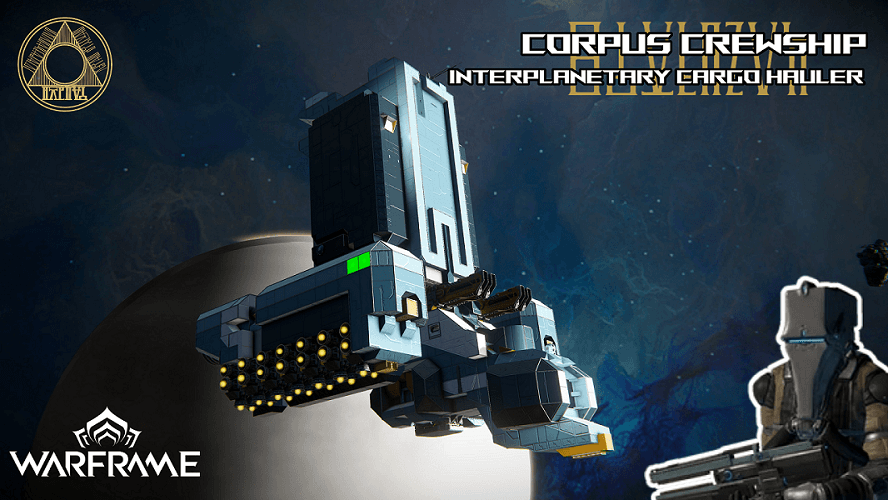 [Warframe] Corpus Crewship - Cargo Variant (Vanilla) — Space Engineers Workshop preview