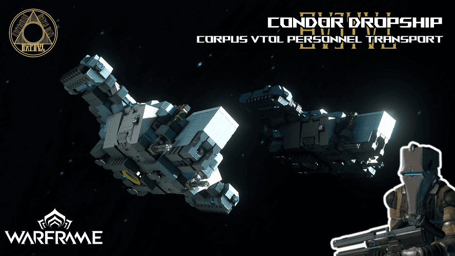 [Warframe] Corpus Condor Dropship (Vanilla) — Space Engineers Workshop preview