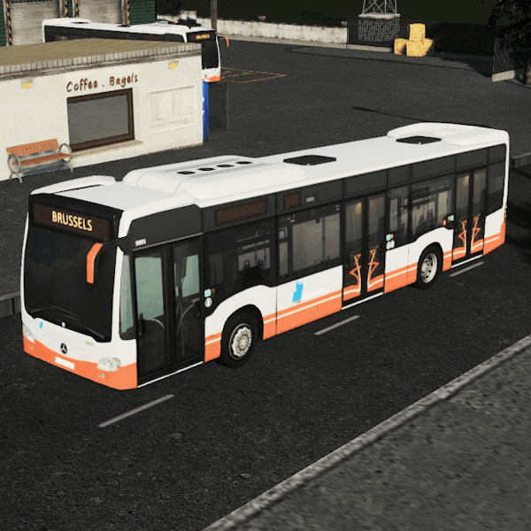 STIB/MIVB Citaro Bus (left hand drive) — Cities: Skylines Steam Workshop preview image