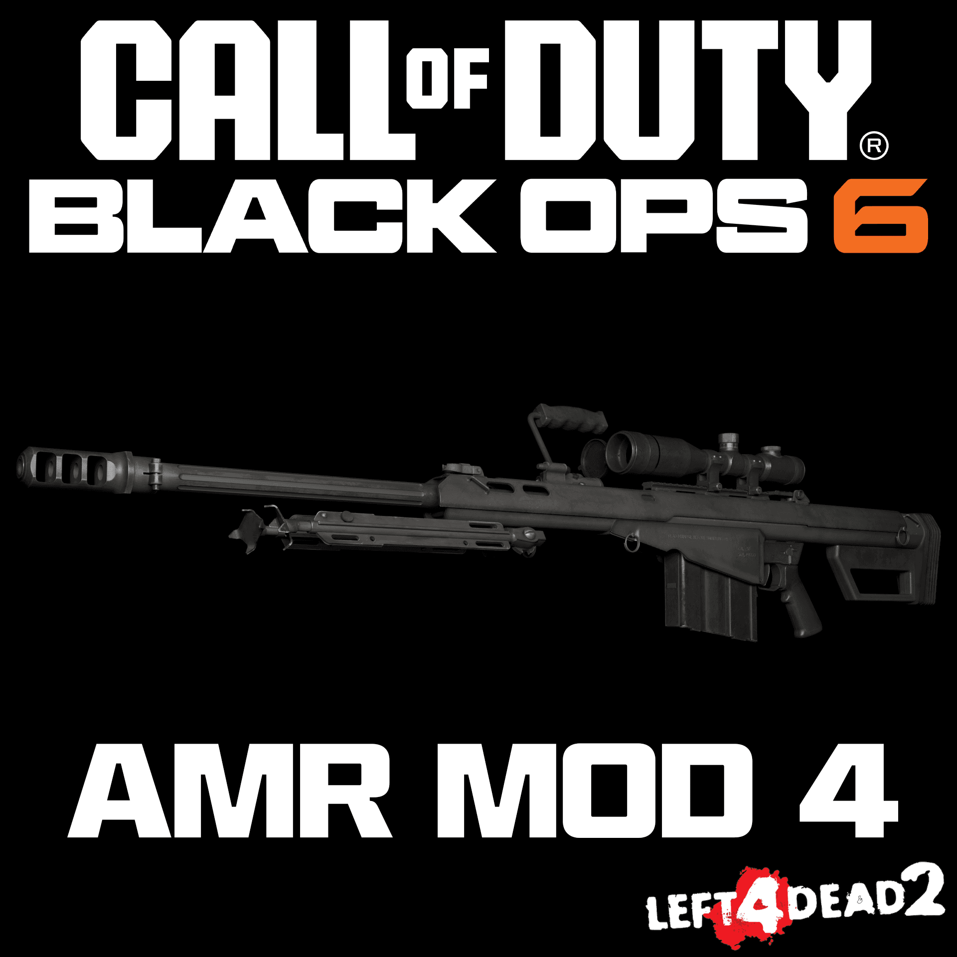 COD:Black Ops 6 AMR Mod 4 — Left 4 Dead 2 Workshop preview
