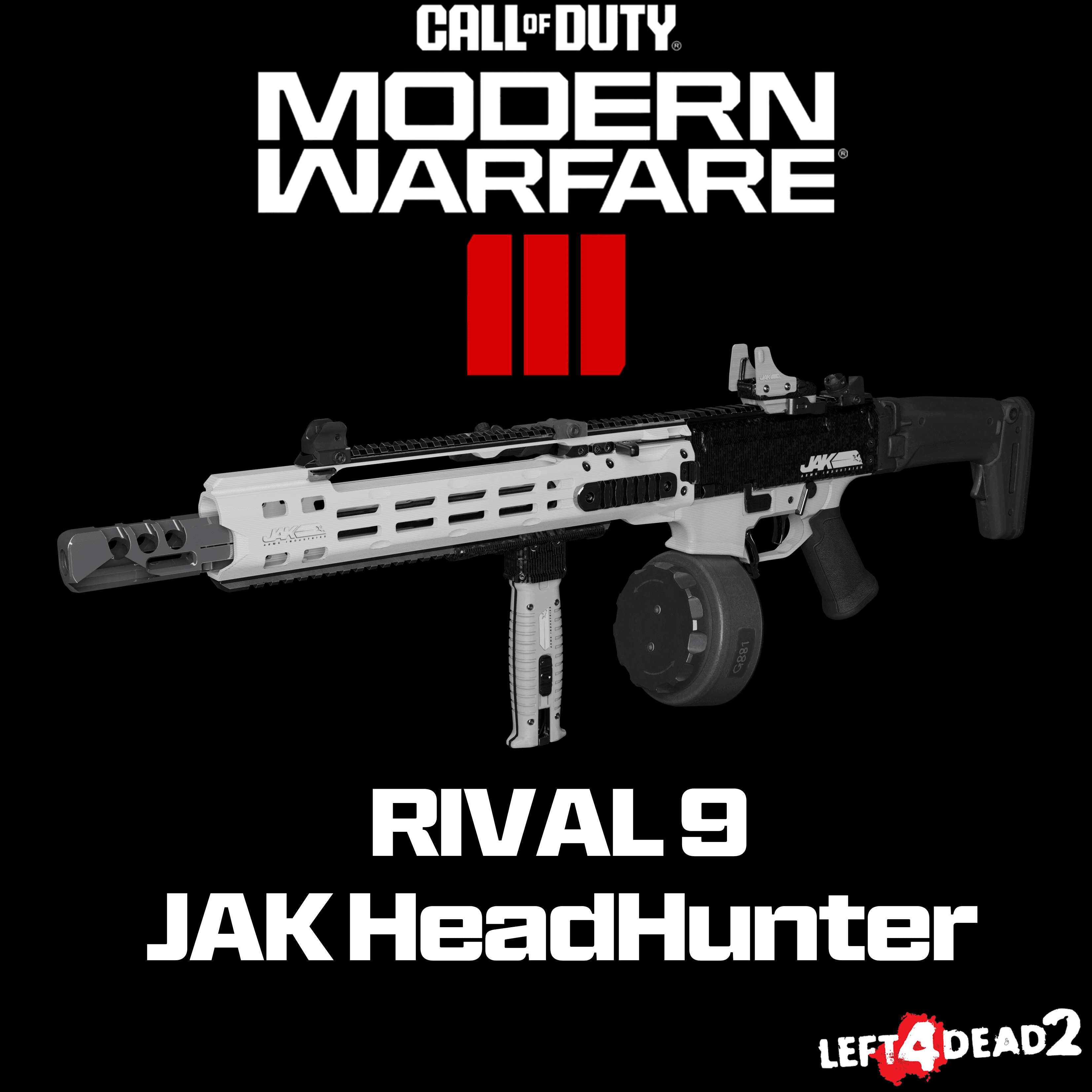 COD:MW23 Rival 9 JAK HeadHunter — Left 4 Dead 2 Steam Workshop preview image