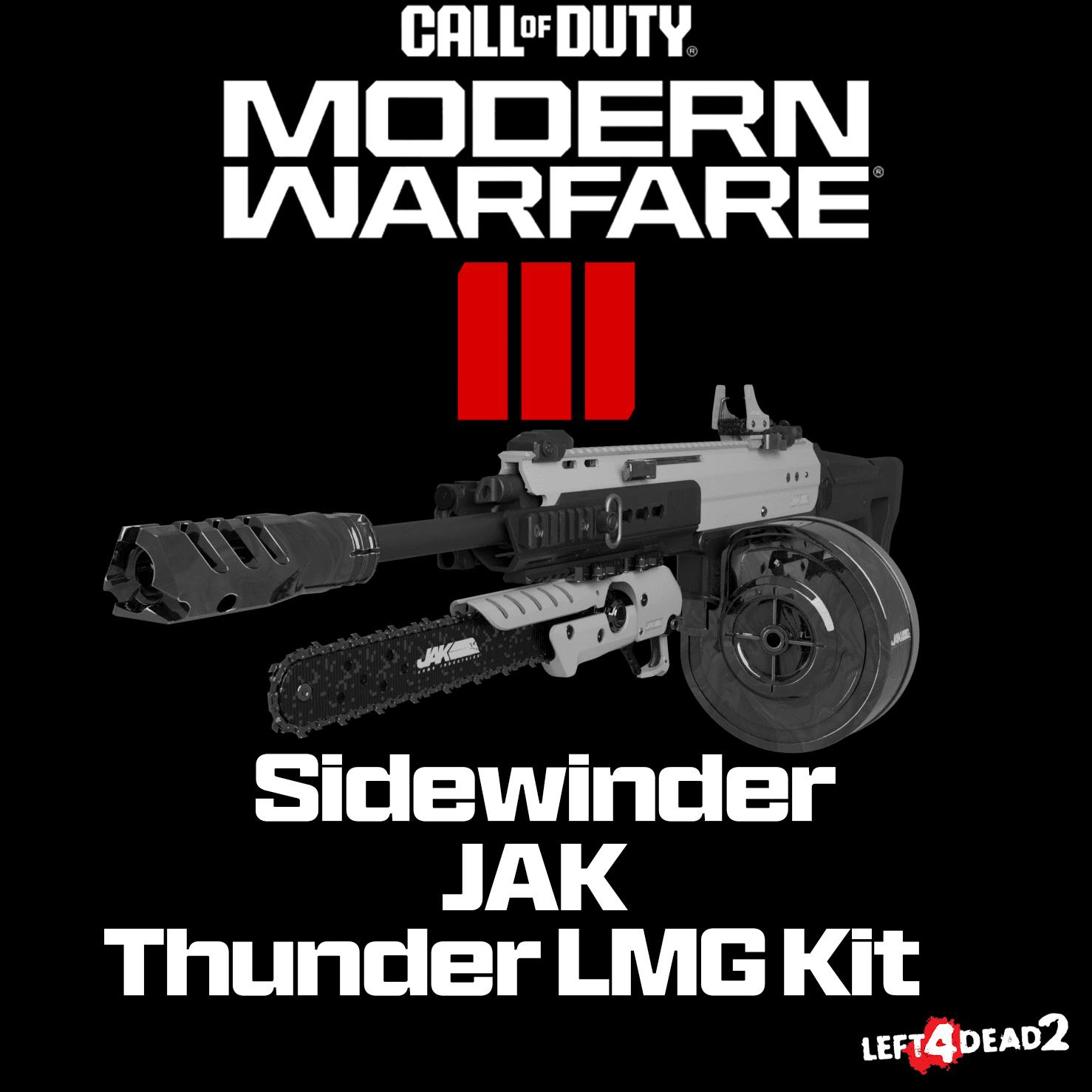 COD:MW23 Sidewinder JAK Thunder LMG Kit — Left 4 Dead 2 Steam Workshop preview image