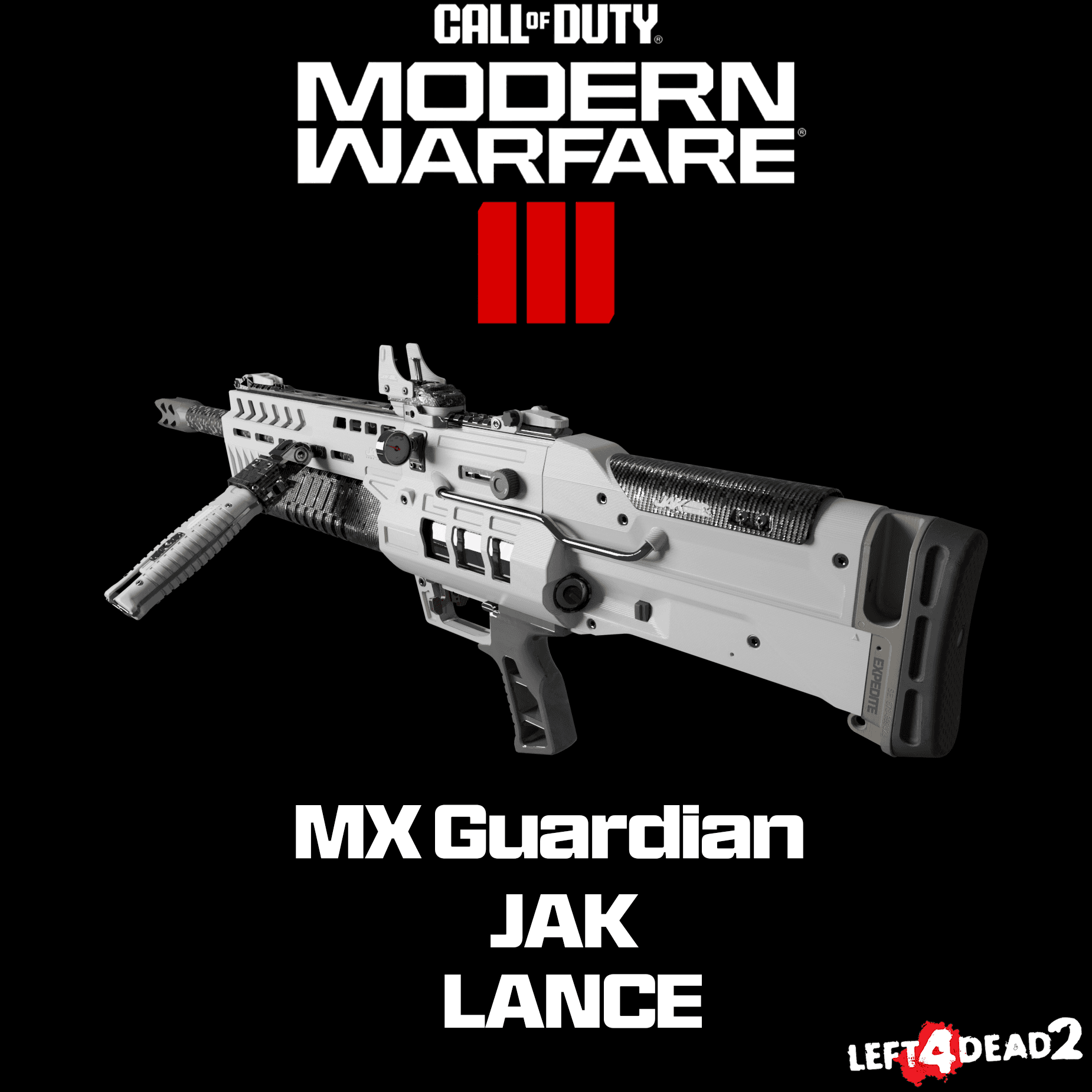 COD:MW23 MX Guardian JAK LANCE — Left 4 Dead 2 Steam Workshop preview image