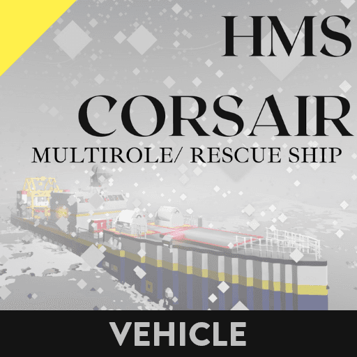 HMS CORSAIR MULTIROLE RESCUE SHIP (V5.2 UPDATE) — Stormworks: Build and Rescue Workshop preview