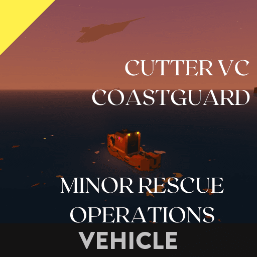 Cutter VC Small Coastguard Boat ( Great Starter Ship) — Stormworks: Build and Rescue Workshop preview